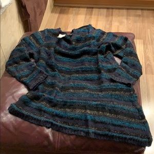 Chico’s assymetrical long sleeve sweater